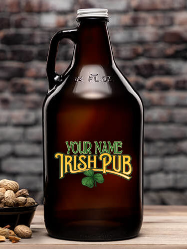 Irish Pub : Beer Growlers - Color Printed