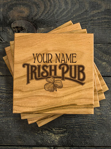 Irish Pub : Coasters - Engraved