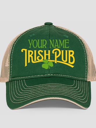 Irish Pub : Embroidered Trucker Hats