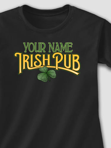Irish Pub : Adult Ladies Fitted T-Shirt