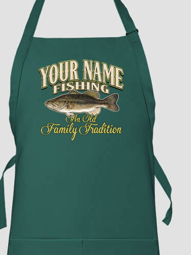 Fishing Family Tradition : Printed Aprons