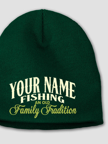 Fishing Family Tradition : Embroidered Beanies