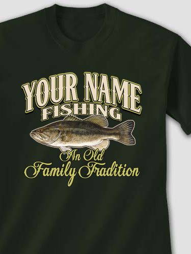 Fishing Family Tradition : Printed T-Shirts
