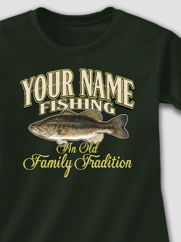 Fishing Family Tradition : Printed T-Shirts
