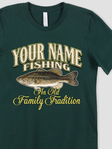 Fishing Family Tradition : Premium Printed T-Shirts