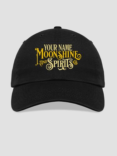 Moonshine and Spirits : Embroidered Baseball Hats