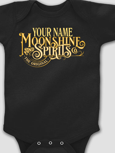 Moonshine and Spirits : Printed Baby Bodysuits