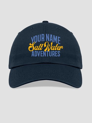 Salt Water Adventures : Embroidered Baseball Hats