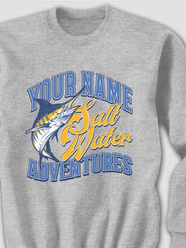Salt Water Adventures : Printed Sweatshirts