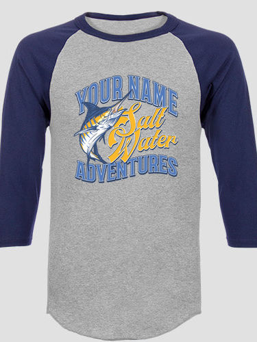Salt Water Adventures : Printed Raglan Shirts