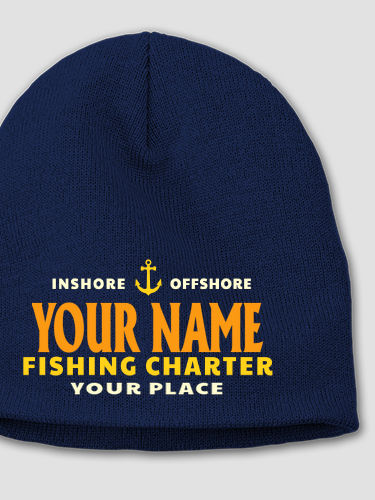 Fishing Charter : Embroidered Beanies