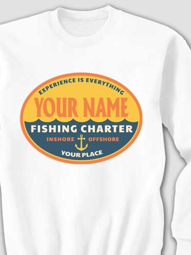 Fishing Charter : Printed Sweatshirts