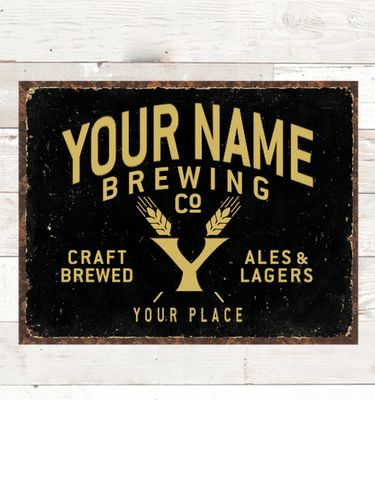 Classic Brewing Company : Tin Signs
