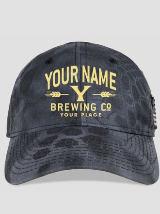 Classic Brewing Company : Embroidered Kryptek Tactical Camo Hats