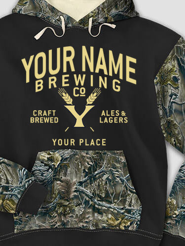 Classic Brewing Company : Printed 2-Tone Camo Hoodies