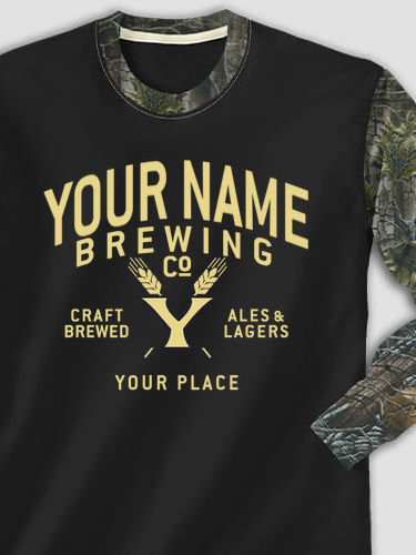 Classic Brewing Company : Printed 2-Tone Camo Long Sleeves