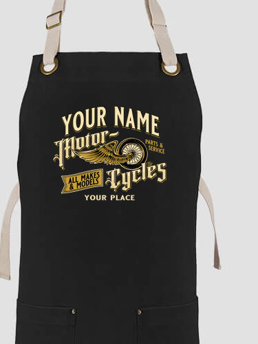 Classic Motorcycles : Printed Canvas Work Aprons