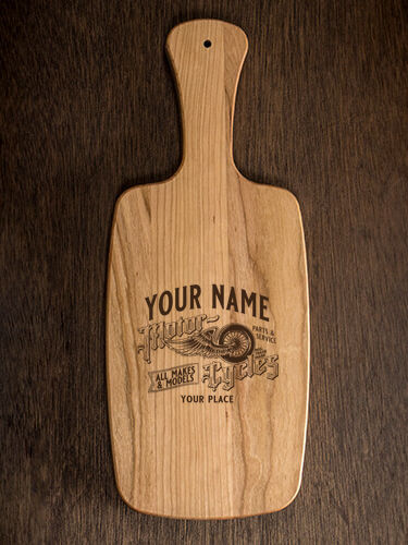 Classic Motorcycles : Cheese Boards - Engraved