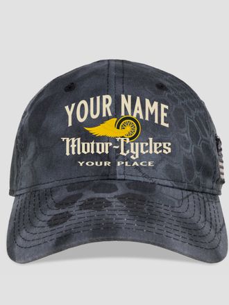 Classic Motorcycles : Embroidered Kryptek Tactical Camo Hats