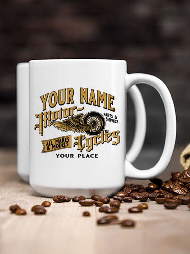 Classic Motorcycles : Ceramic Coffee Mugs