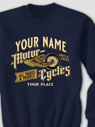 Classic Motorcycles : Printed Sweatshirts