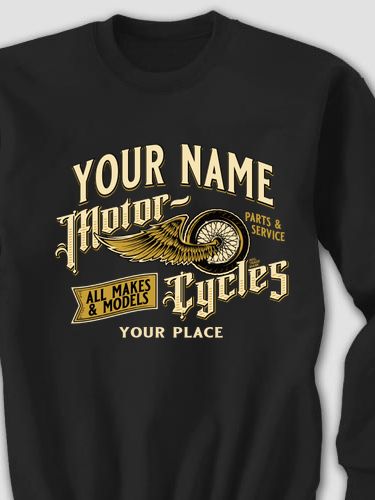 Classic Motorcycles : Printed Sweatshirts