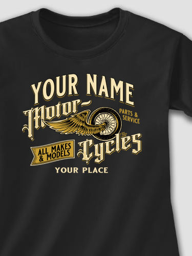 Classic Motorcycles : Adult Ladies Fitted T-Shirt