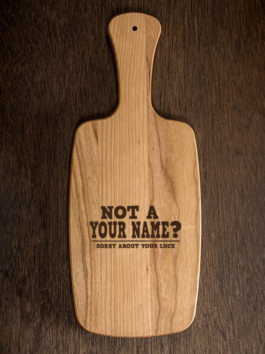 Sorry About Your Luck : Cheese Boards - Engraved