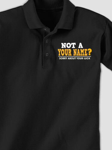 Sorry About Your Luck : Embroidered Polo Shirts