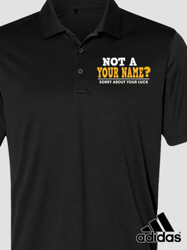 Sorry About Your Luck : Embroidered Adidas&reg; Polo Shirts