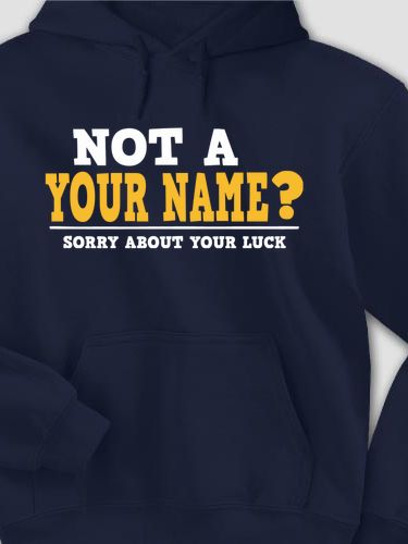 Sorry About Your Luck : Printed Hoodies
