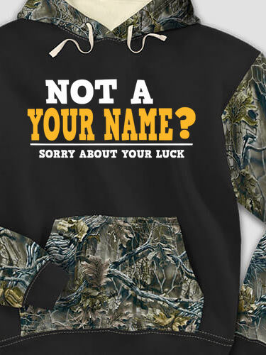 Sorry About Your Luck : Printed 2-Tone Camo Hoodies