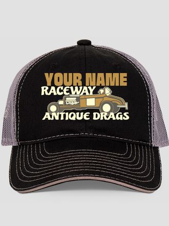 Antique Drag Race : Embroidered Trucker Hats