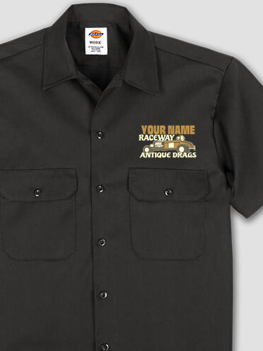 Antique Drag Race : Embroidered Work Shirts