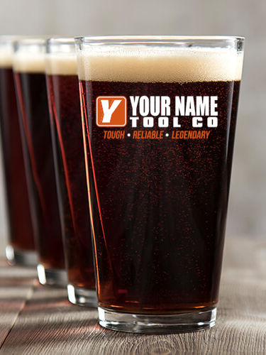 Tool Company : Pint Glasses - Color Printed