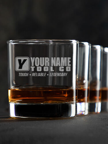 Tool Company : Rocks Glasses - Engraved