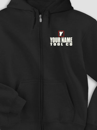 Tool Company : Embroidered Zip Hoodies