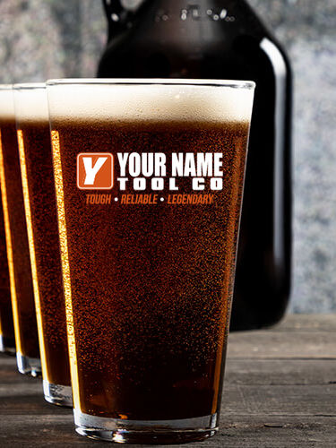 Tool Company : Growler Pint Glass Gift Sets - Color Printed