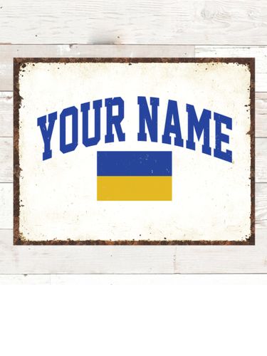 Ukrainian Varsity : Tin Signs