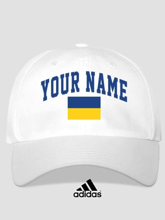 Ukrainian Varsity : Embroidered Adidas&reg; Hats