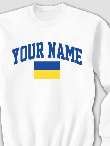 Ukrainian Varsity : Printed Sweatshirts
