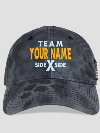 Team Side By Side : Embroidered Kryptek Tactical Camo Hats