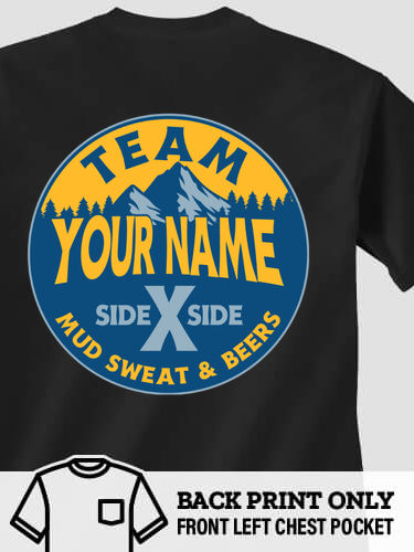 Team Side By Side : Printed Pocket T-Shirts