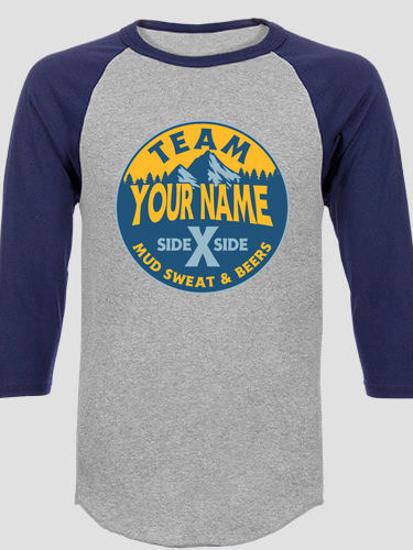 Team Side By Side : Printed Raglan Shirts