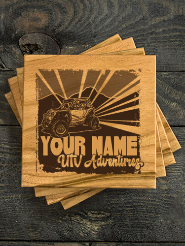 UTV Adventures : Coasters - Engraved