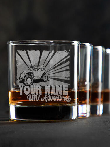UTV Adventures : Rocks Glasses - Engraved