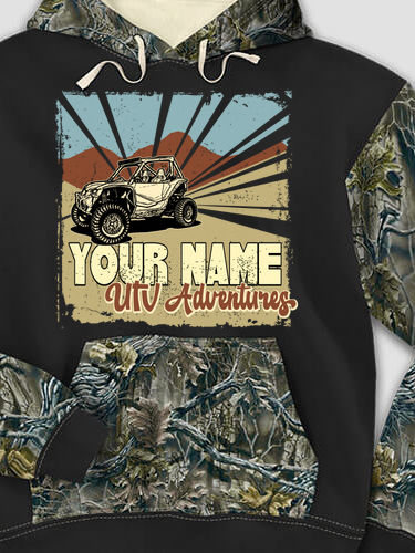 UTV Adventures : Printed 2-Tone Camo Hoodies