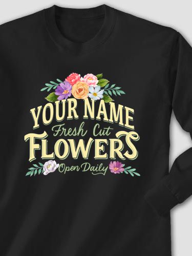 Fresh Cut Flowers : Printed Long Sleeves