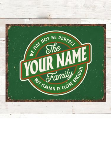 Perfectly Italian : Tin Signs