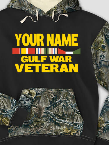 Gulf War Veteran : Printed 2-Tone Camo Hoodies